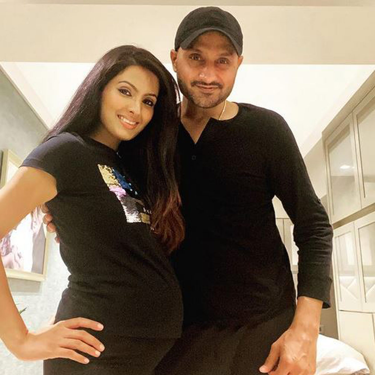 गीता बसरा संग हरभजन सिंह