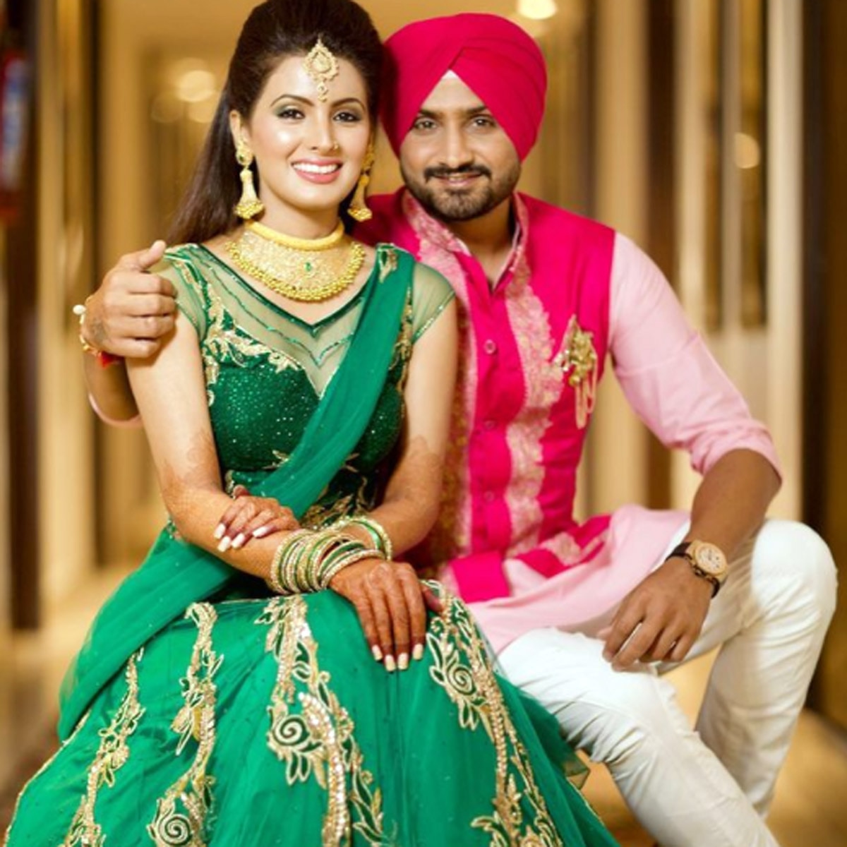 गीता बसरा-हरभजन सिंह 