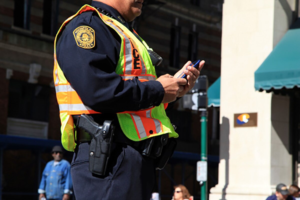 police got cockroach during search