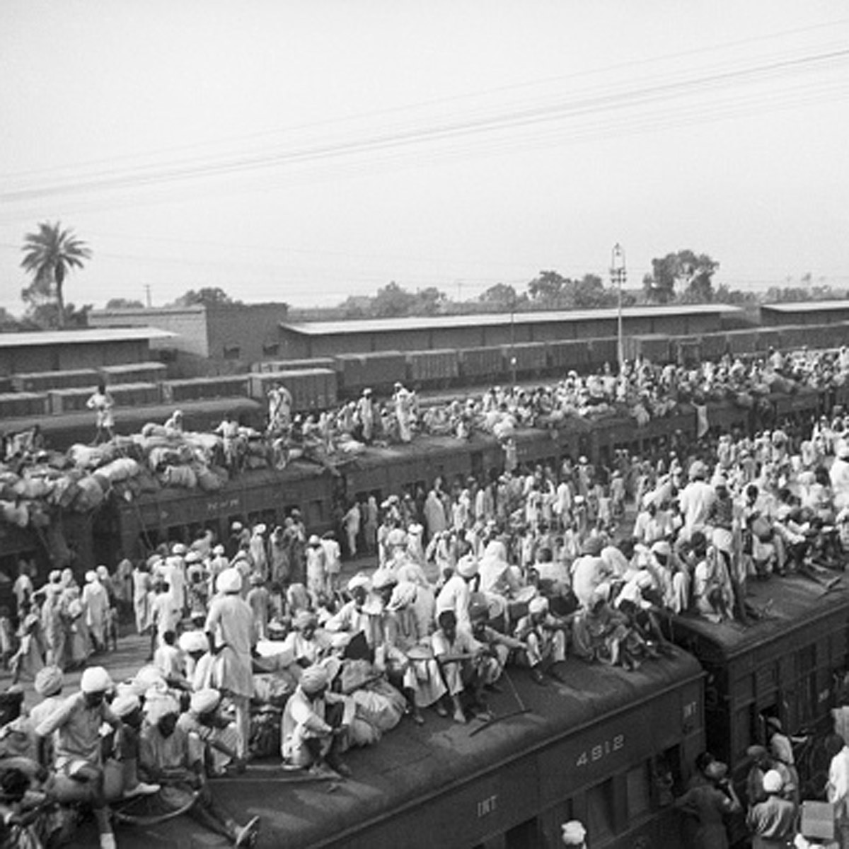 बंटवारे का ये दृश्य (Getty)