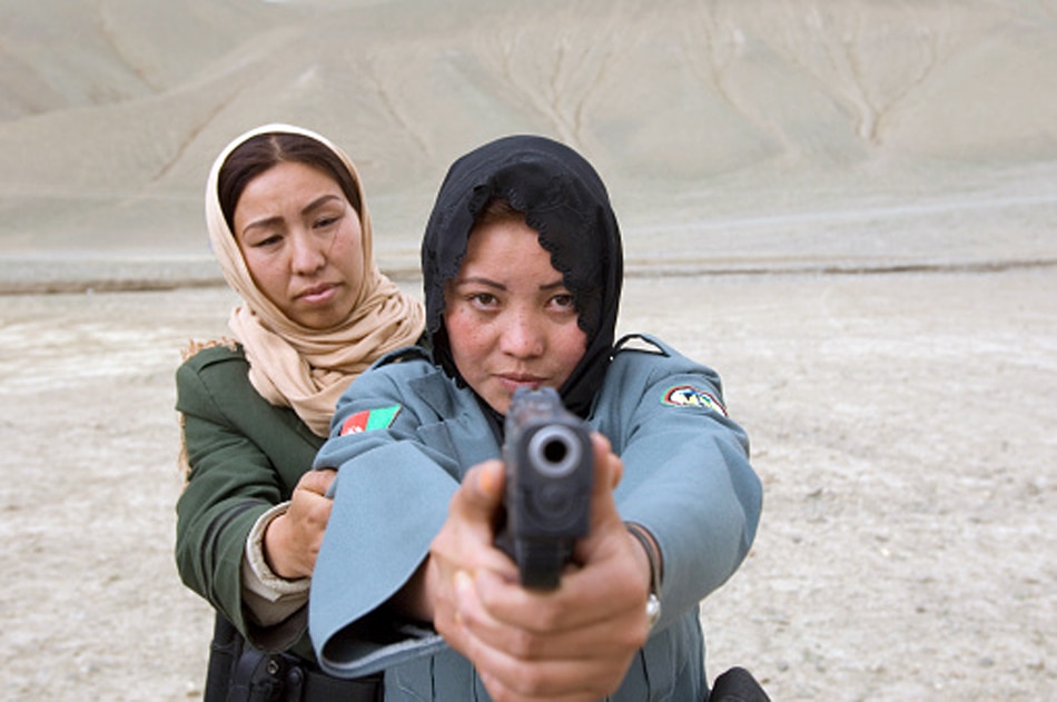 Taliban search female police officers