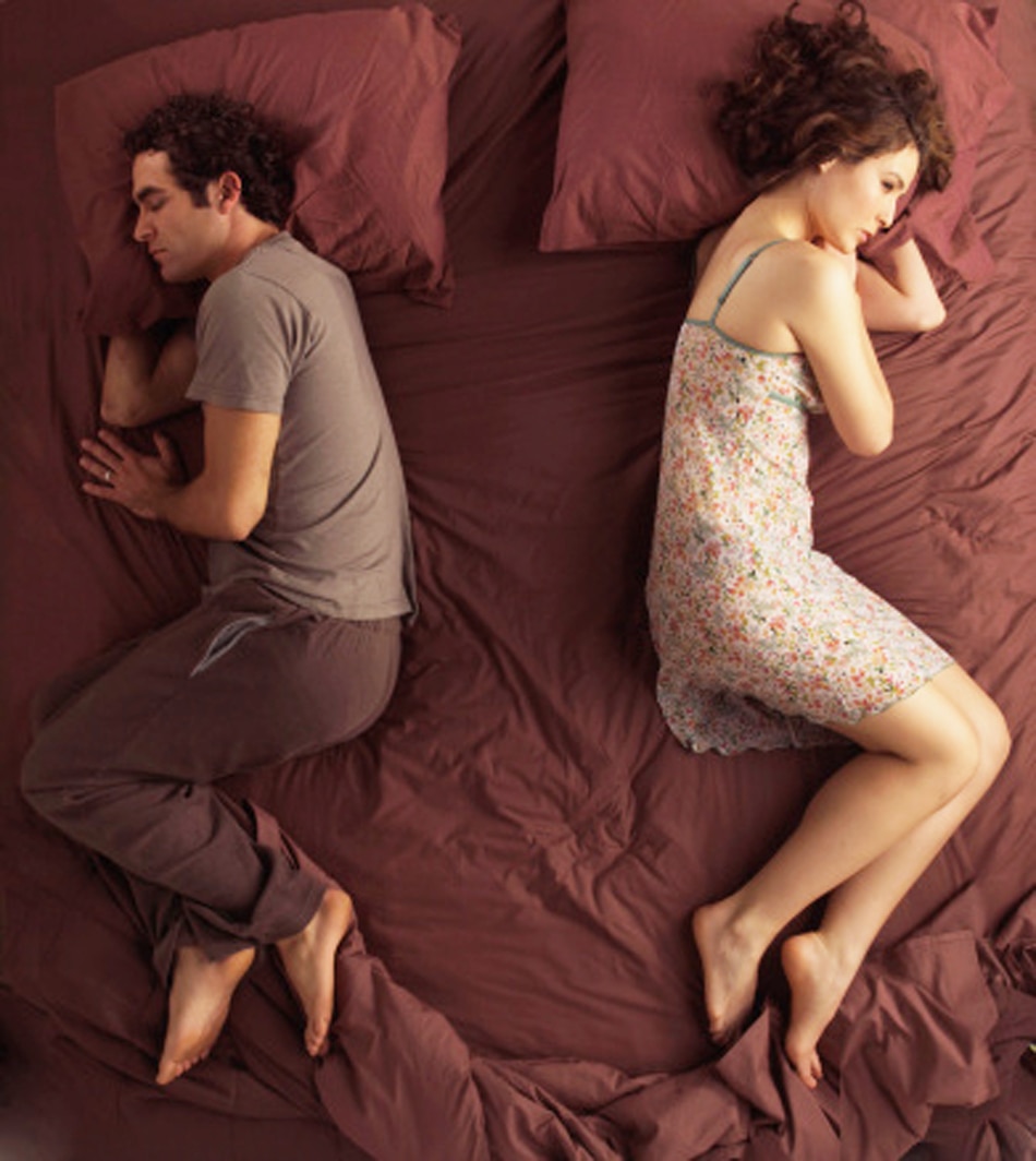 Man putting ACV on private part