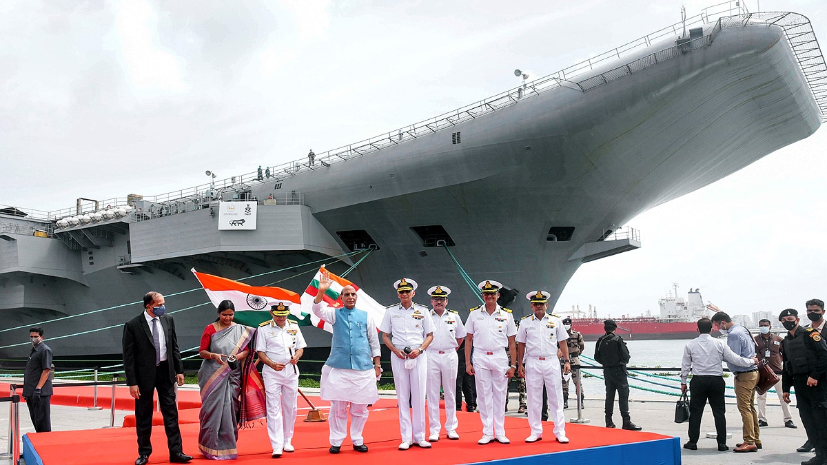 INS Vikrant Rajnath Singh