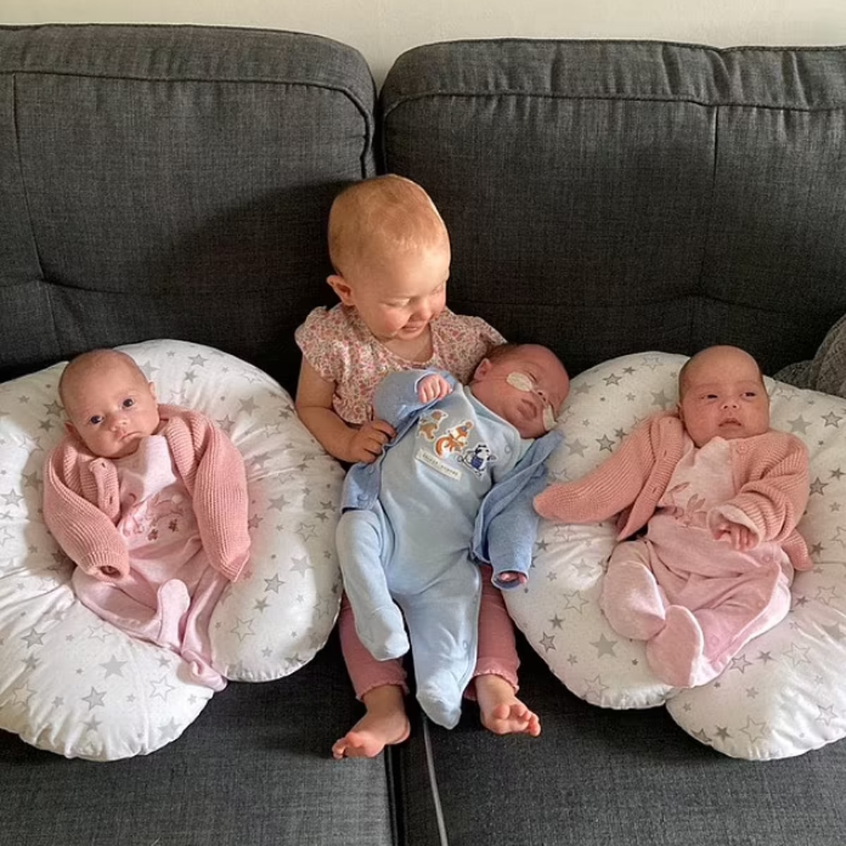 four kids in one year