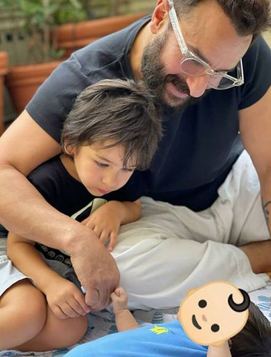 तैमूर, जेह संग सैफ अली खान