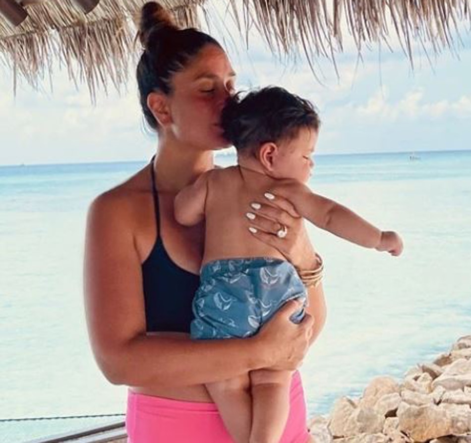 बेटे संग करीना