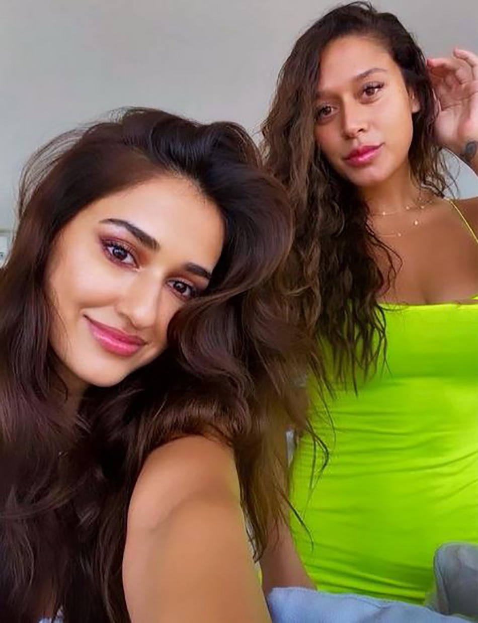 दिशा पाटनी संग कृष्णा श्रॉफ