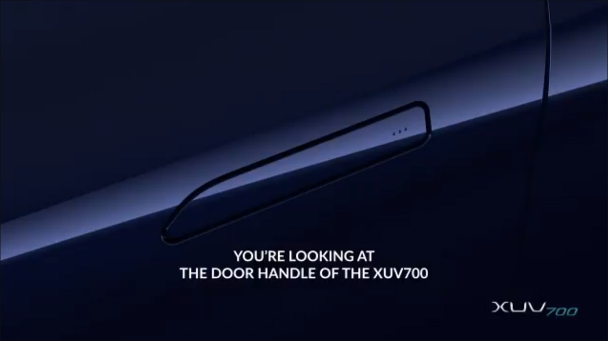 XUV700 में होगा स्मार्ट डोर हैंडल