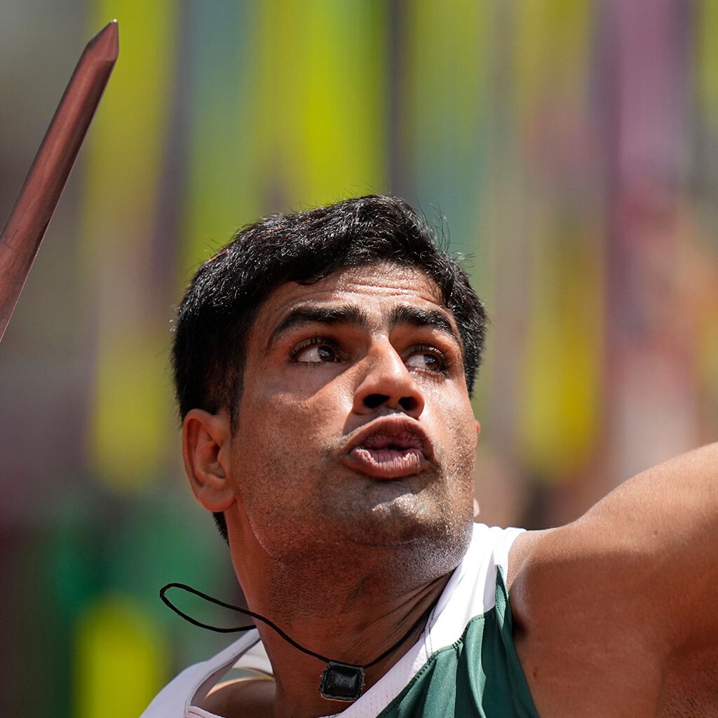 Pakistan’s javelin thrower Arshad Nadeem