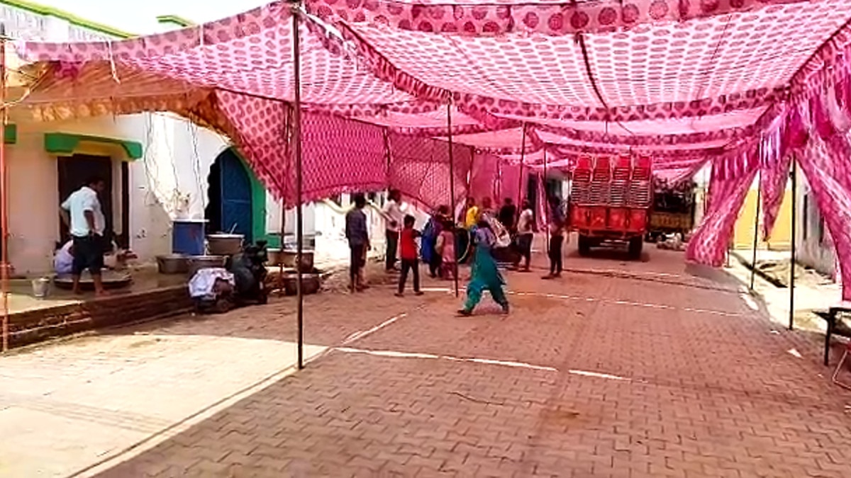 neeraj chopra village celebrations after creating history Tokyo Olympics 