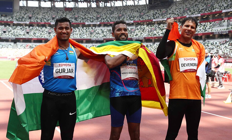 Indian paralympic player devender 