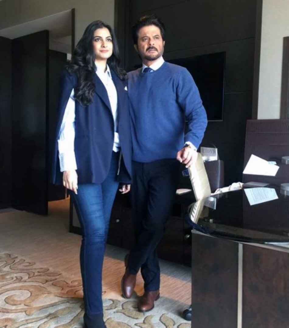 रिया-अन‍िल कपूर 