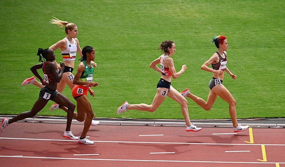 Athlete went down and still won