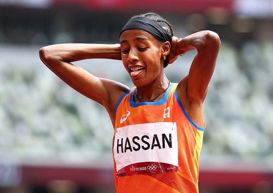 Athlete went down and still won