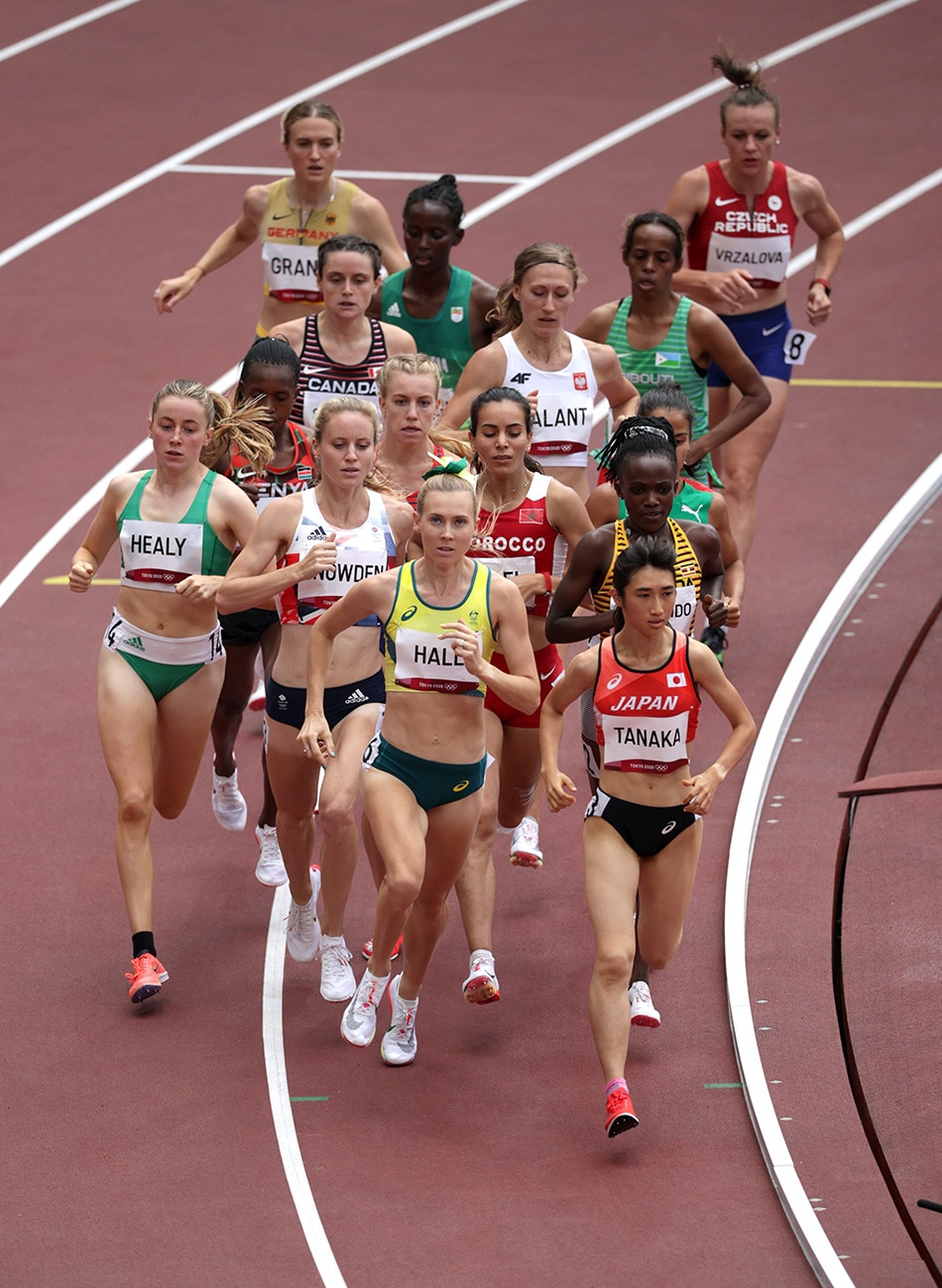 Athlete went down and still won