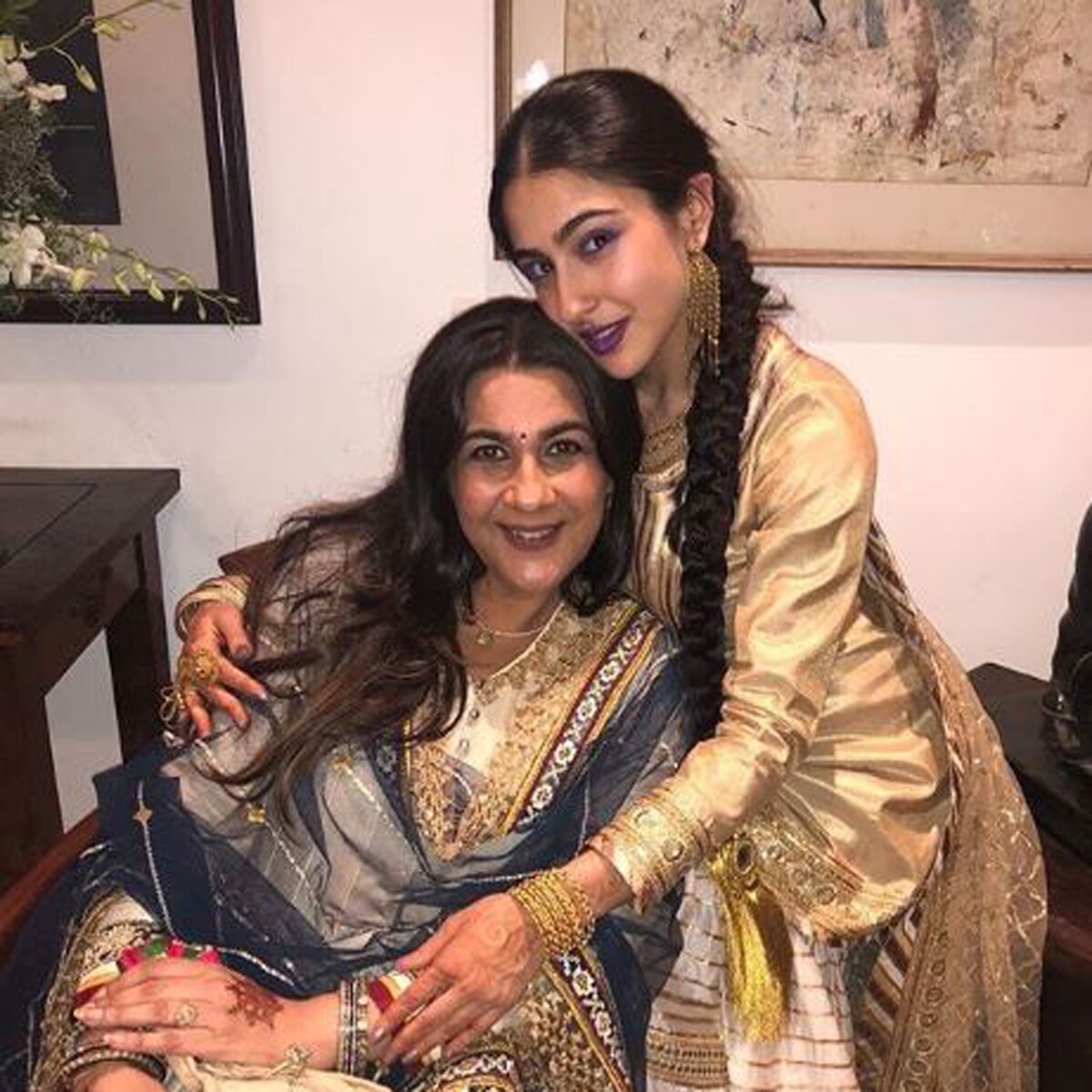 सारा अली खान-अमृता सिंह
