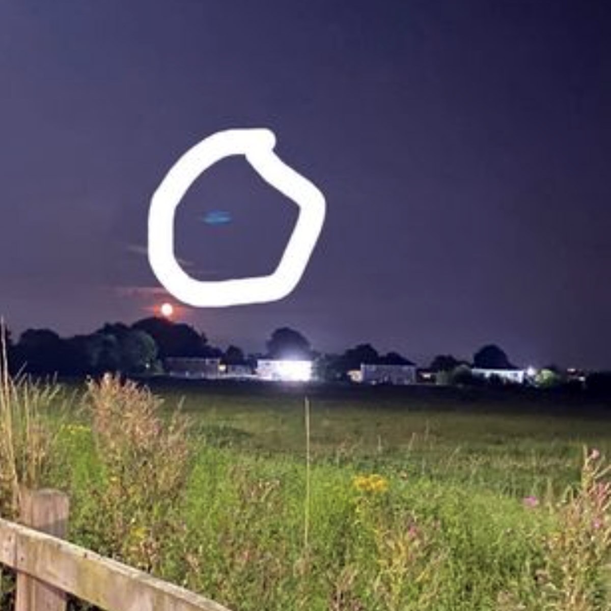 UFO photo Viral 