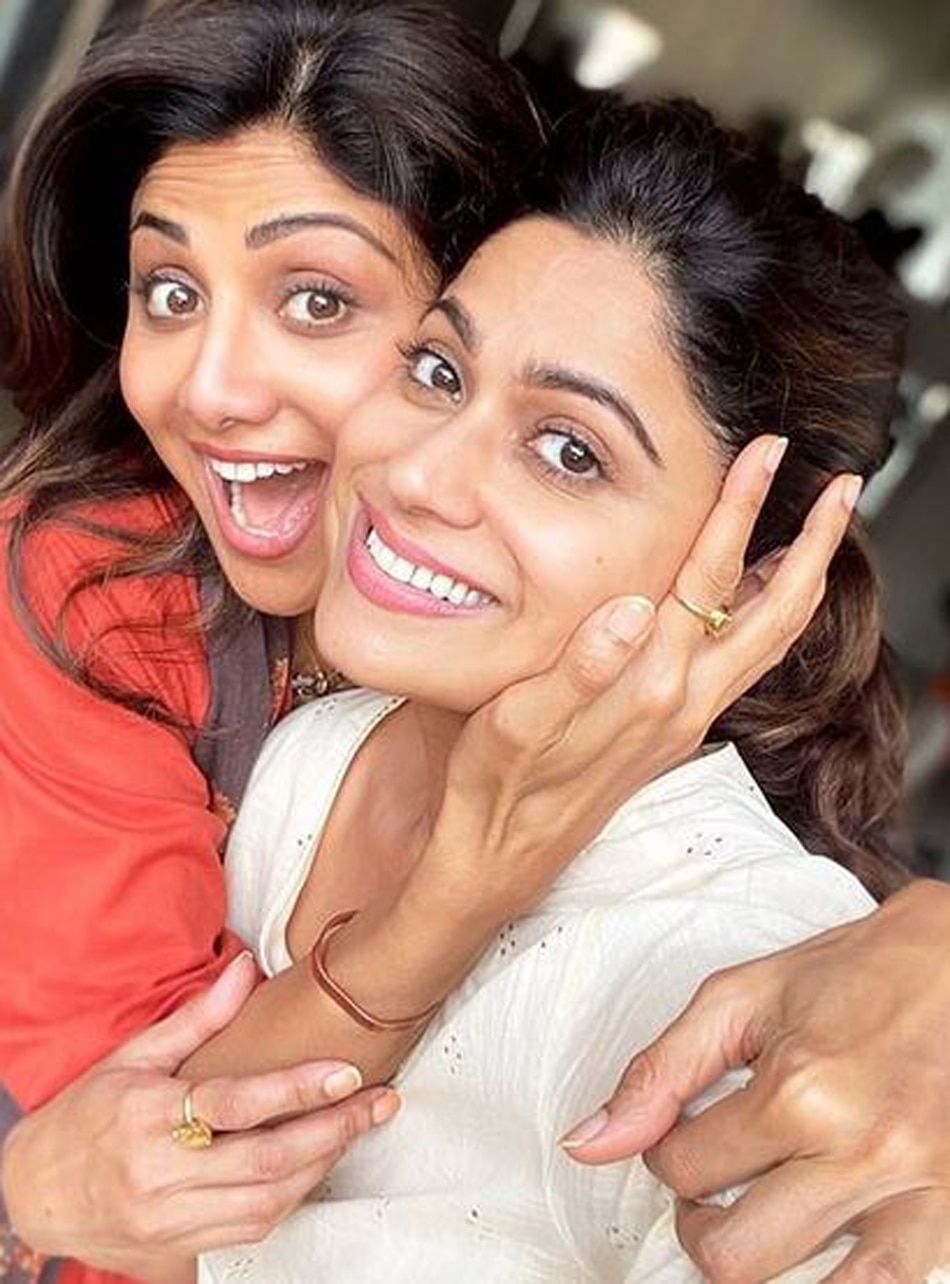 शिल्पा शेट्टी संग शमिता शेट्टी