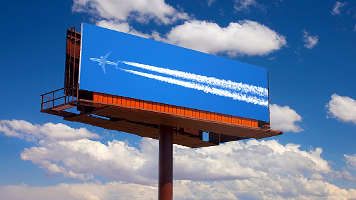 SpaceX Advertisement In Space