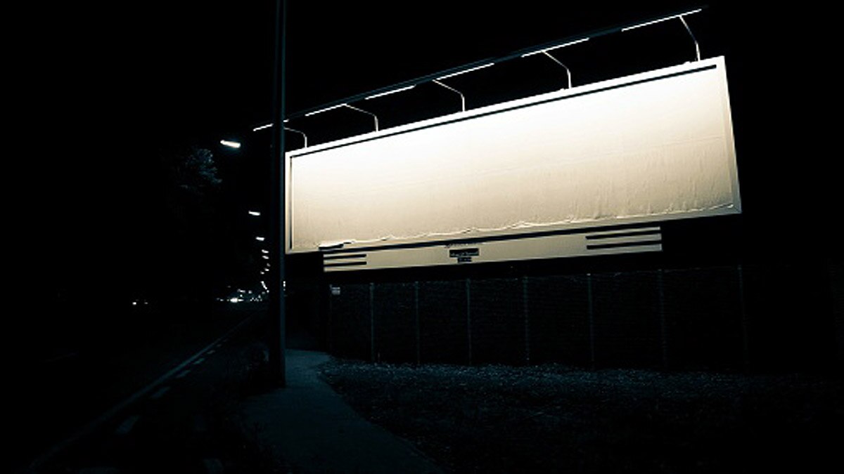 SpaceX Advertisement In Space