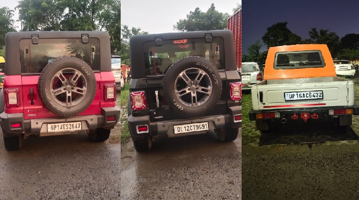 तीन वाहन जब्त