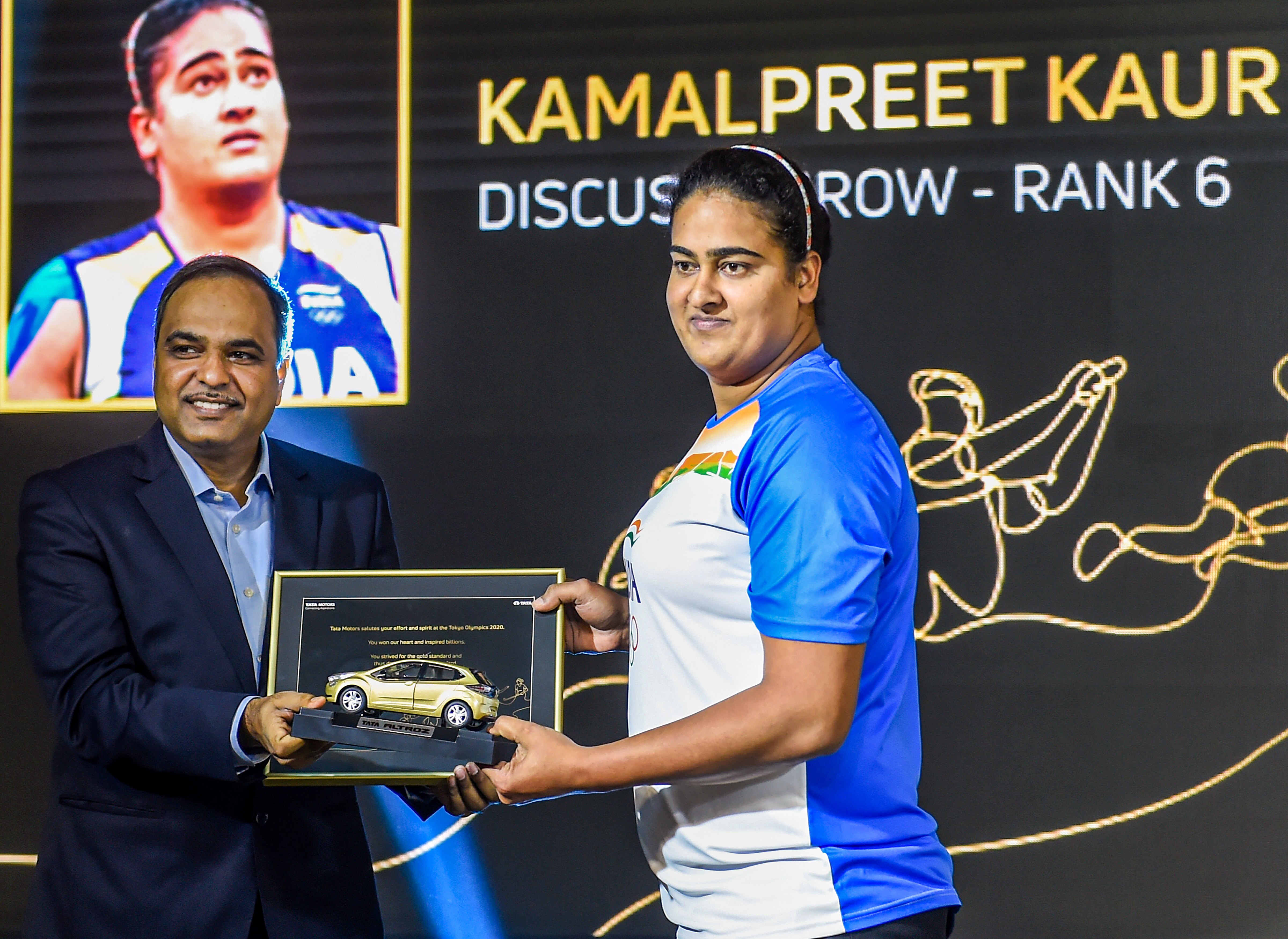 डिस्कस थ्रो में कमलप्रीत कौर का जलवा