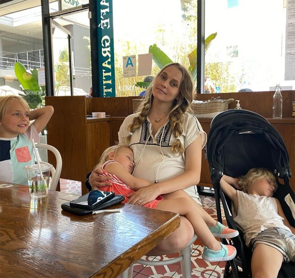 टेरेसा पामर और उनके बच्चे