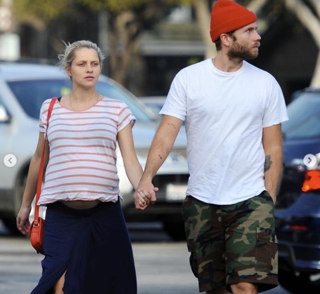 टेरेसा पामर हसबेंड के साथ 