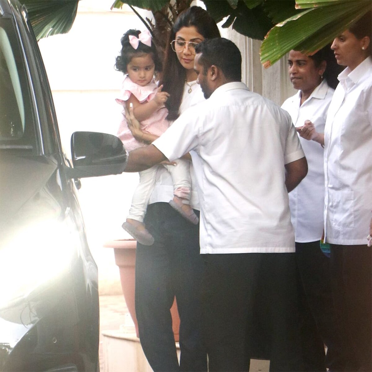 श‍िल्पा-बेटी समीशा