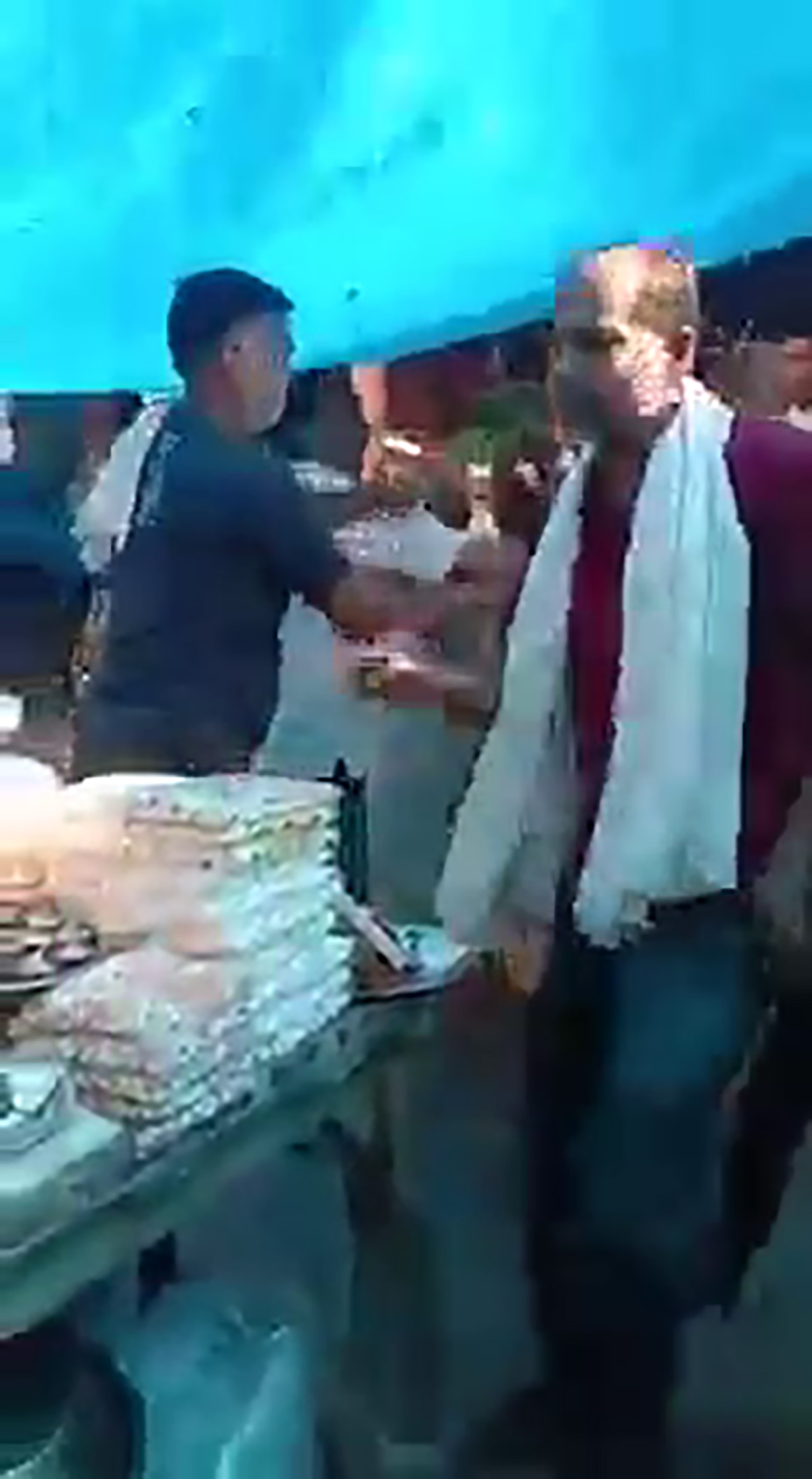 Priests beat up dalits