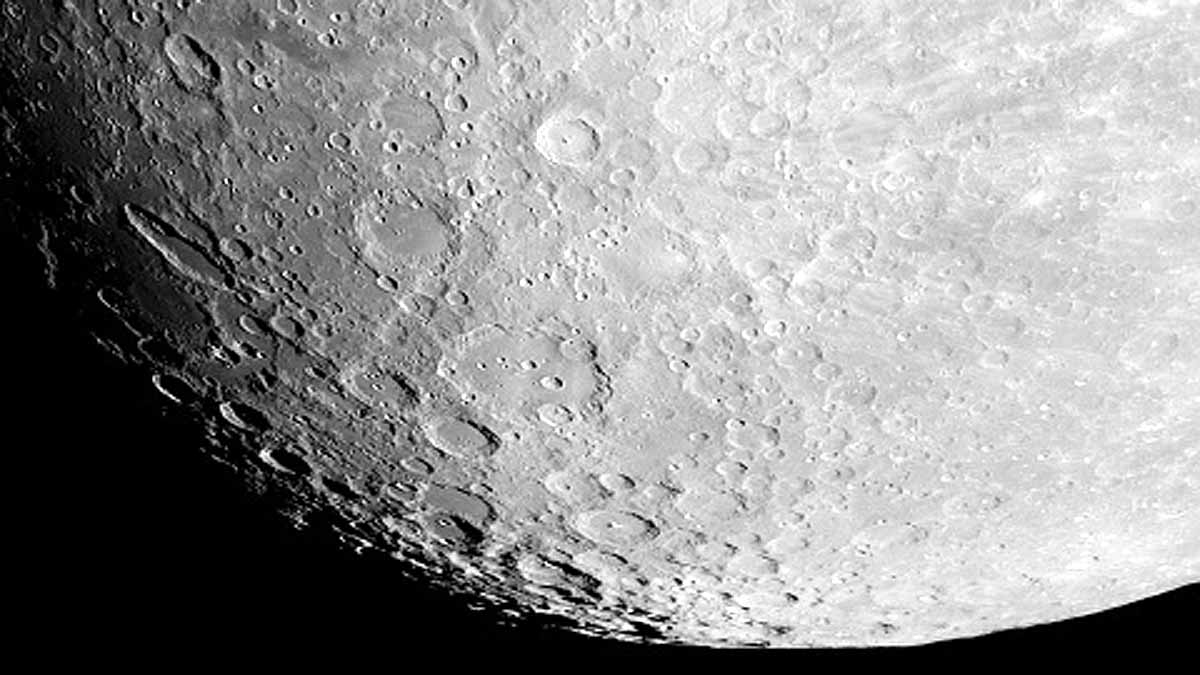 Water Ice Moon NASA Chandrayaan 