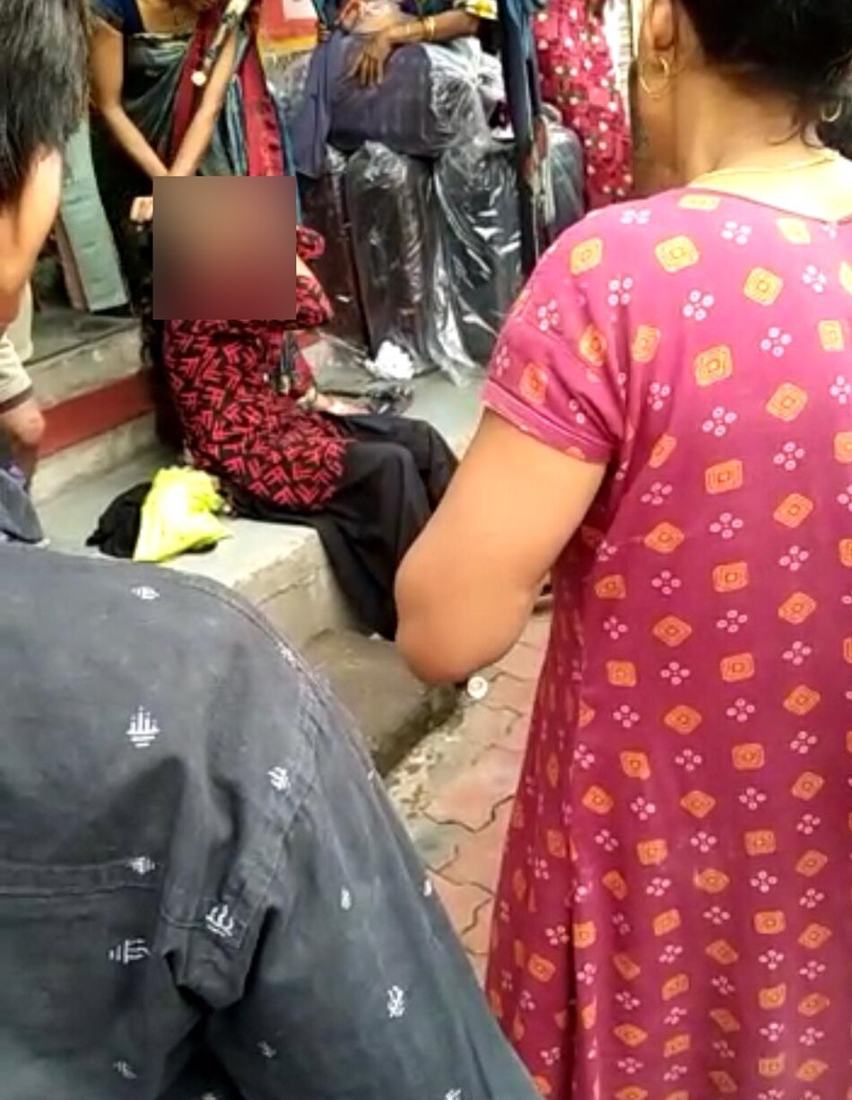 Girl hair cut viral video 