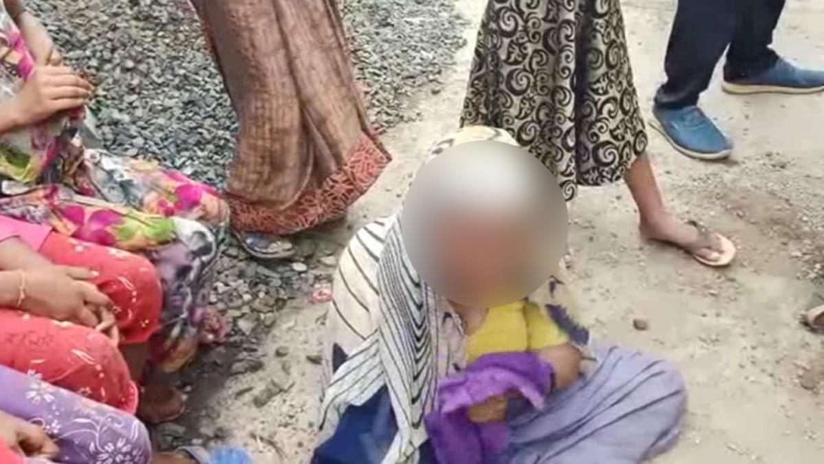 brutally beat up elderly mother