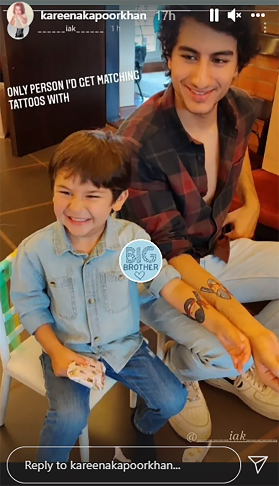 तैमूर अली खान और इब्राहिम अली खान