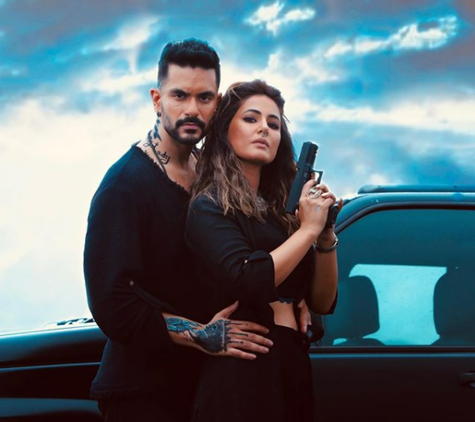 हिना खान और अंगद बेदी