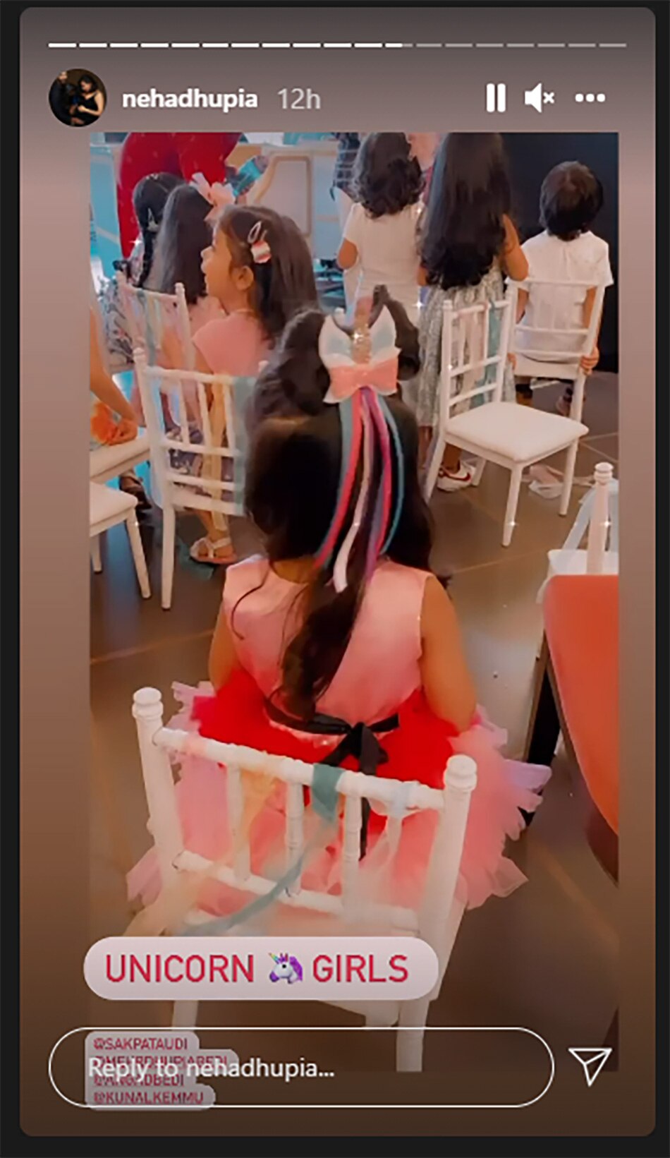 इनाया नौमी खेमू के बर्थडे पार्टी की फोटो