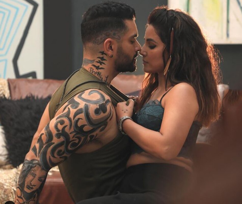 हिना खान और अंगद बेदी