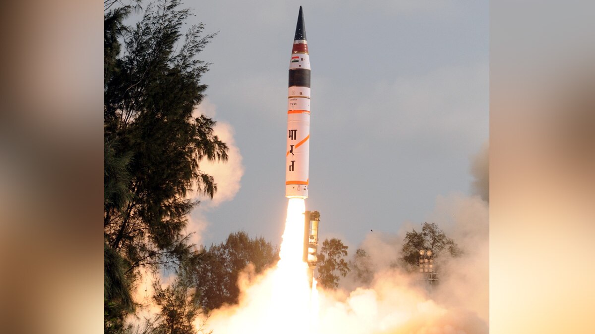Agni-5 ICBM Missile 