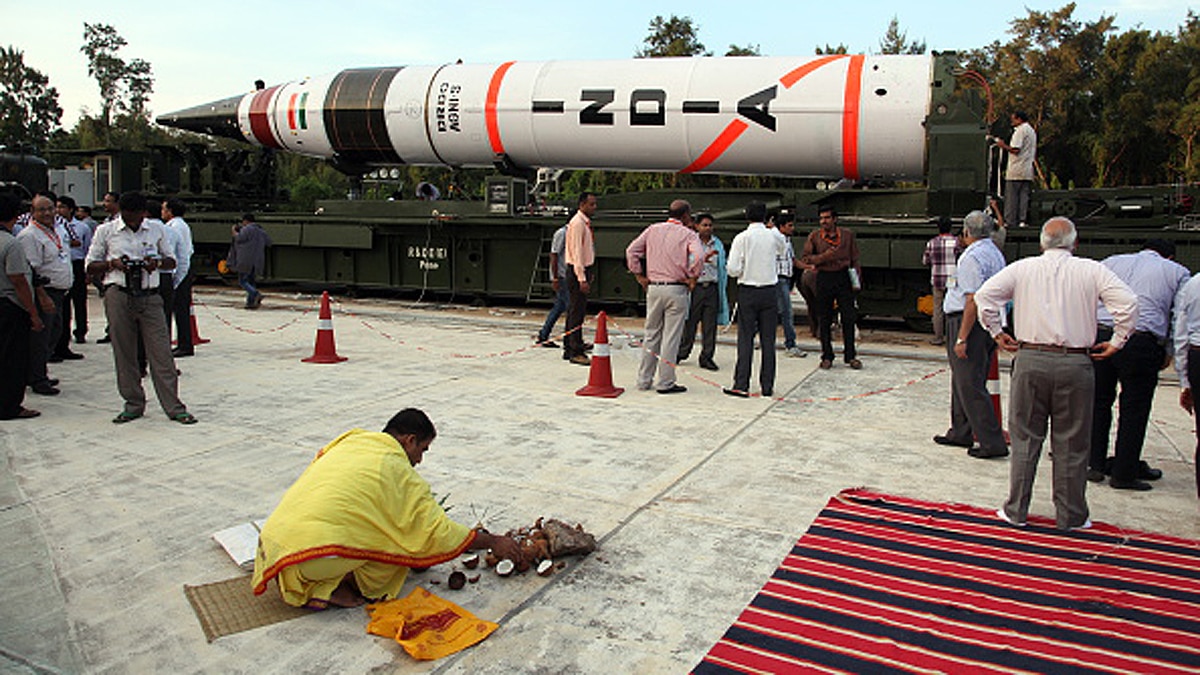 Agni-5 ICBM Missile 
