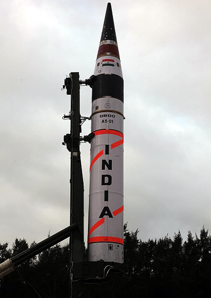 Agni-5 ICBM Missile 