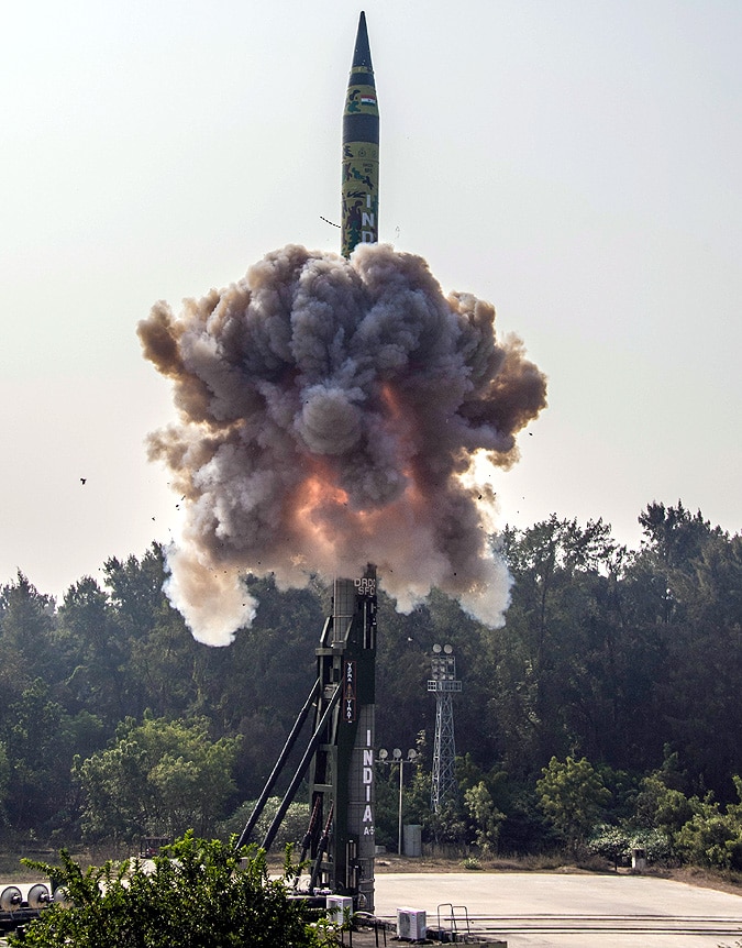Agni-5 ICBM Missile 