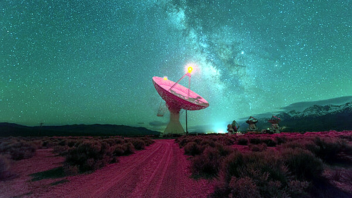 California Fire Alien Telescope