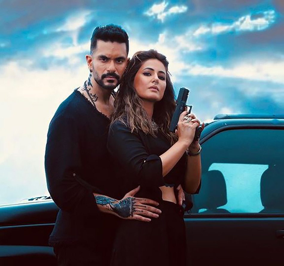 हिना खान और अंगद बेदी