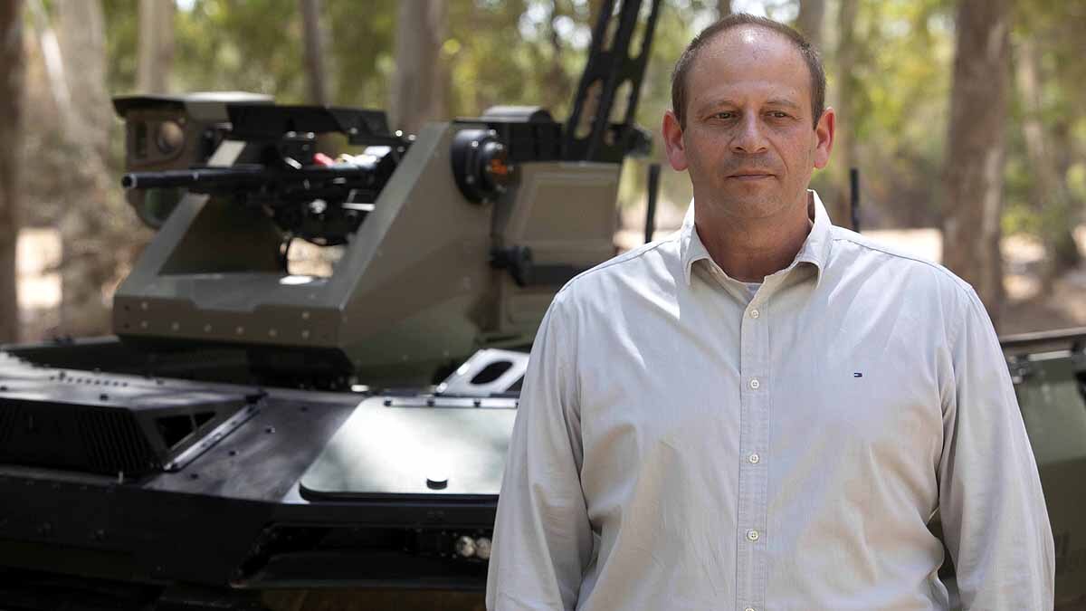  Israel armed combat robots