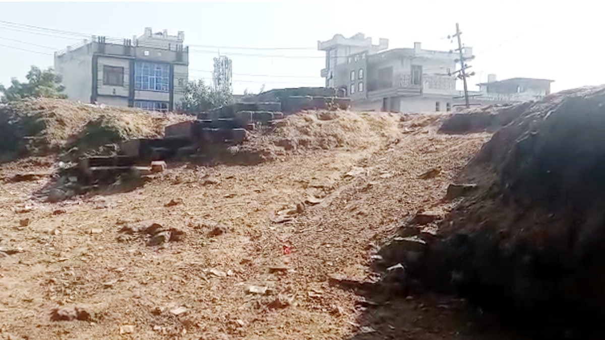 A mound of Meerut 2000 years old Mauryan secret Ashoka Pillar