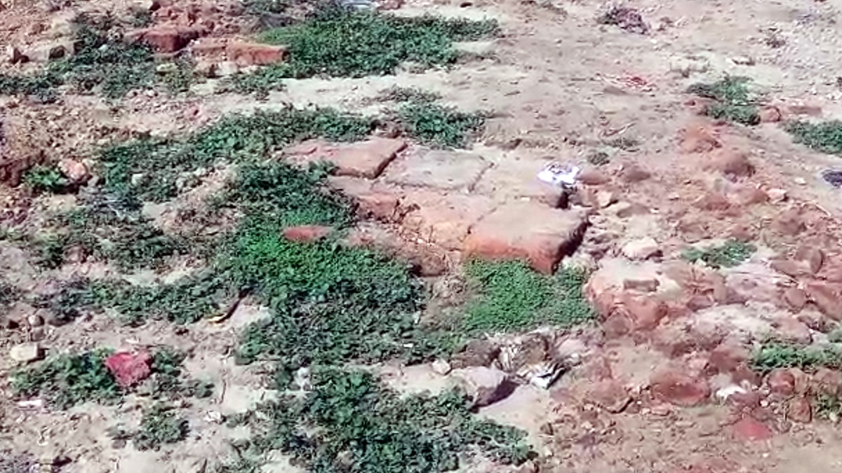 A mound of Meerut 2000 years old Mauryan secret Ashoka Pillar