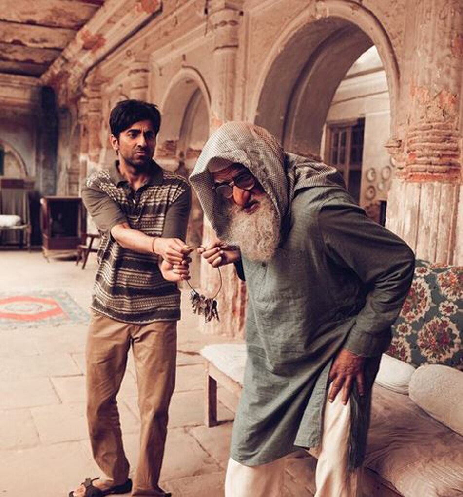 आयुष्मान संग अमिताभ