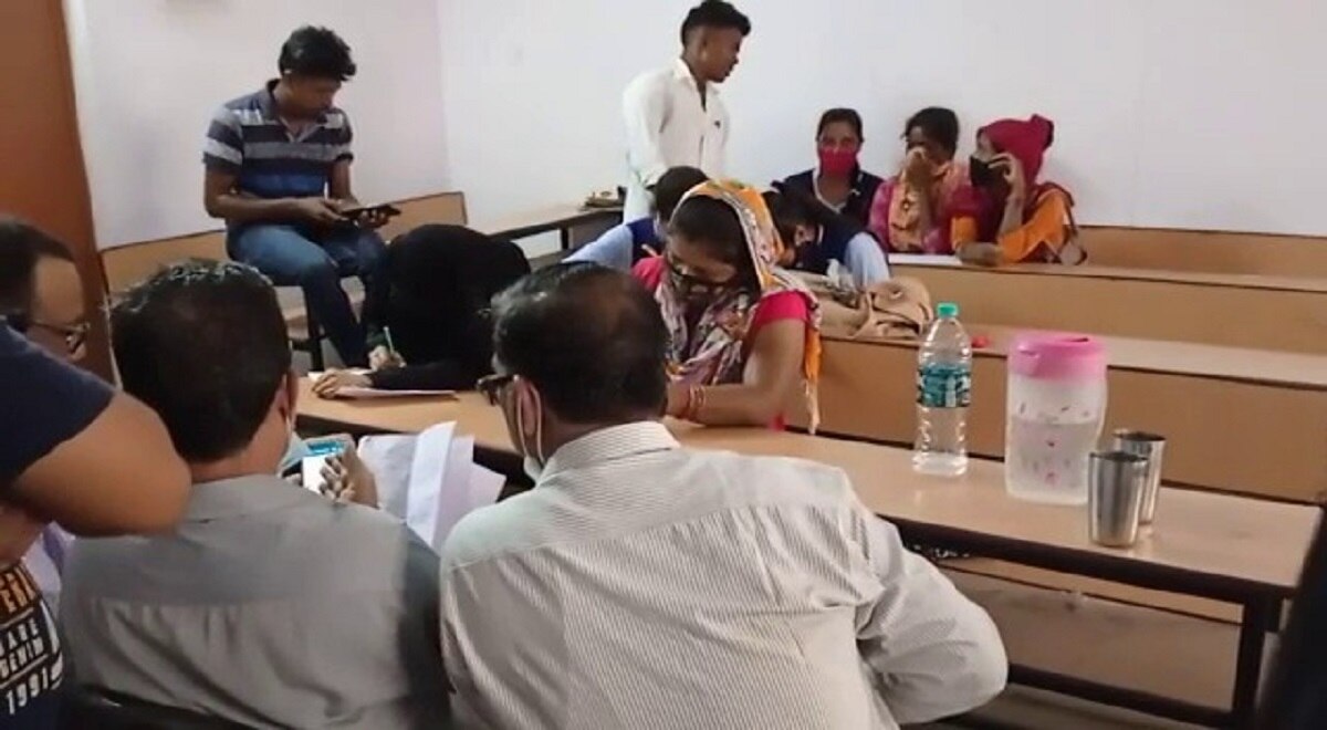 आरोपी के खिलाफ कार्रवाई