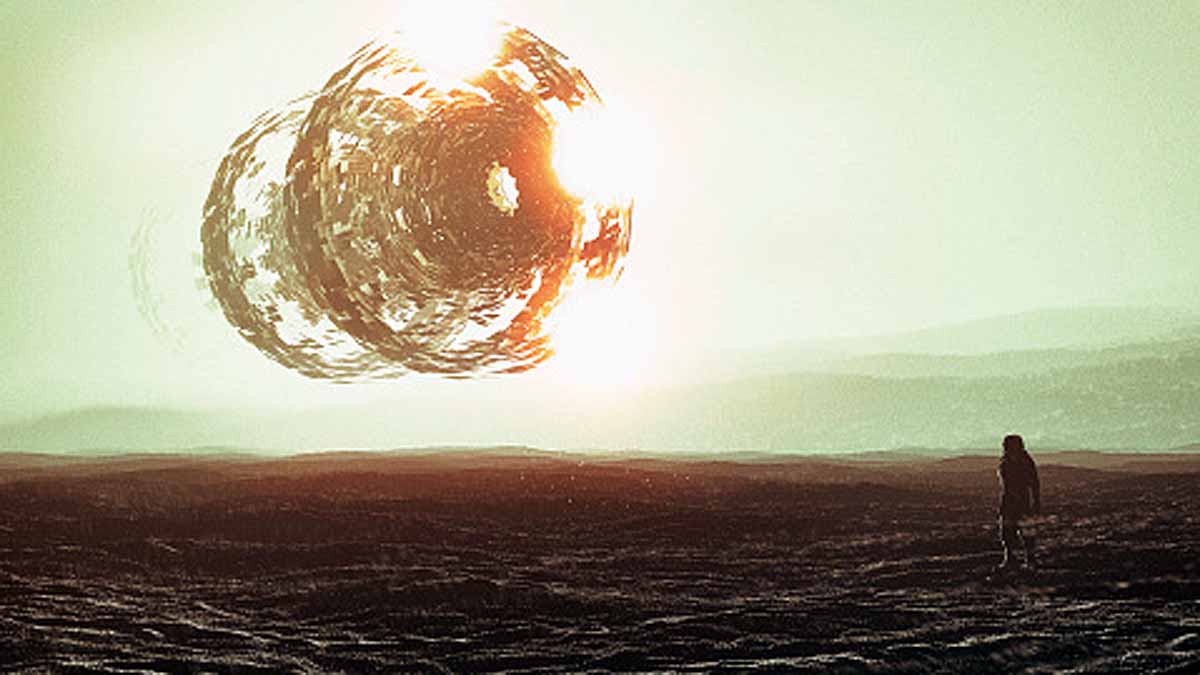 China's 1 KM long Mega Spaceship