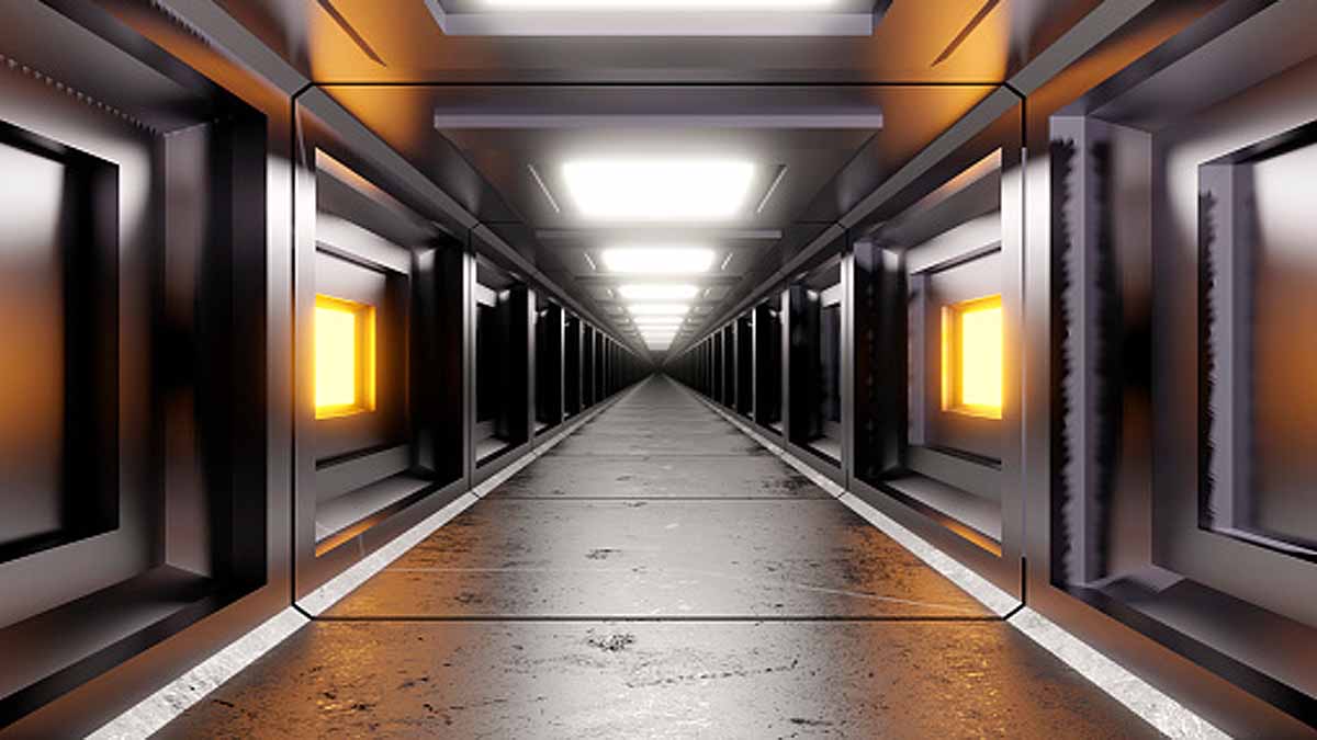 China's 1 KM long Mega Spaceship